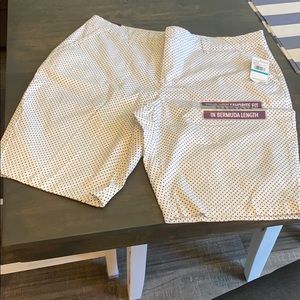 Bermuda length shorts